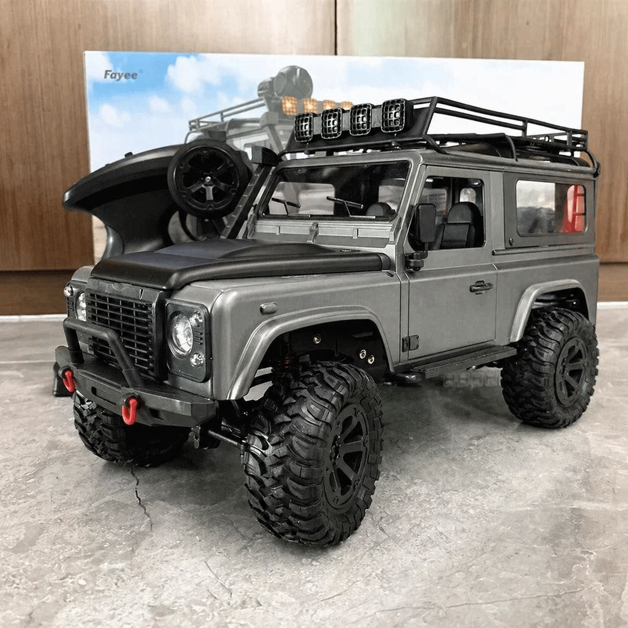 High-Torque 4WD RC Car
