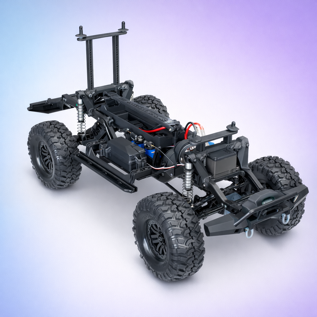 High-Torque 4WD RC Rock Crawler