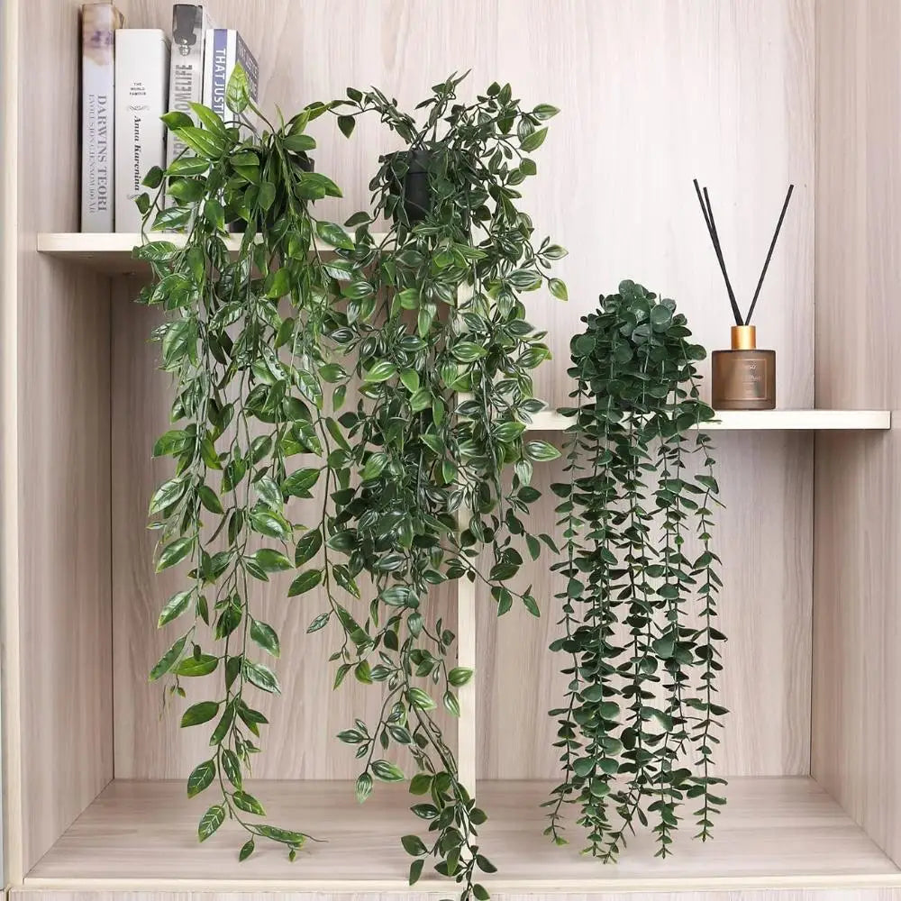 Lifelike Fade Proof Hanging Plants