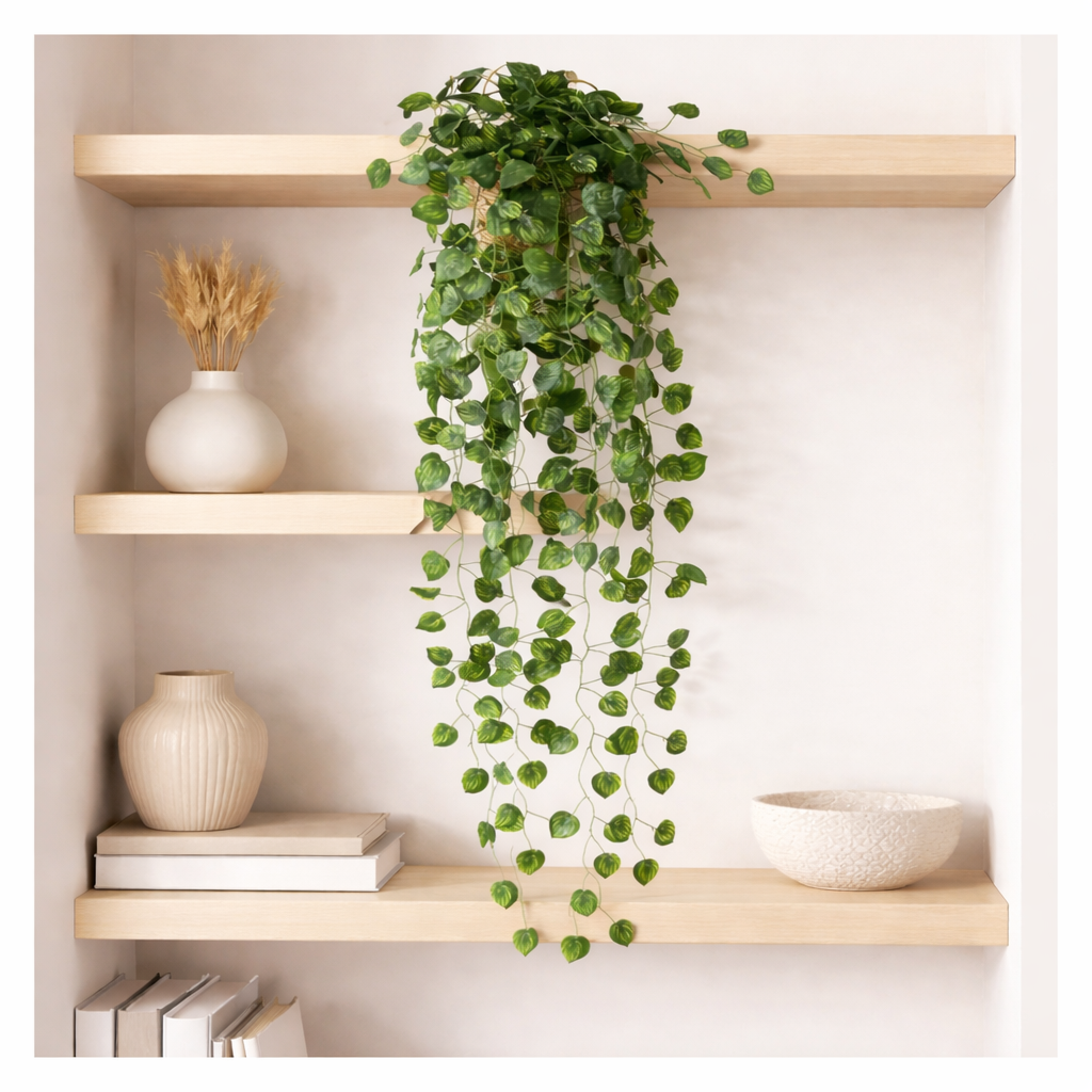 Lifelike Fade Proof Hanging Plants
